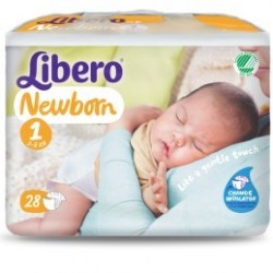 Libero Newborn 1/ 2-5kg  4x28p
