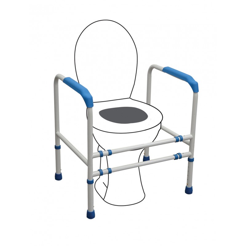 Cadre de Toilettes - AluStyle 4 en 1 - HERDEGEN - Chaises