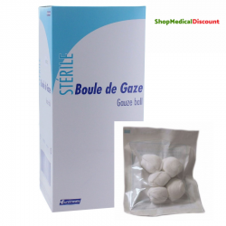 Tampons de gaze stérile 25x5p