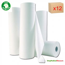 Drap d'examen plastifié blanc Valaroll® 50 x 38 cm 180 frts - Draps  plastifiés - Draps d'examen & alèses - Draps et essuyage médicaux  - Consommables médicaux 