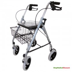 Rollator 4 Roues Silver