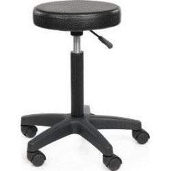 Tabouret d'examen noir