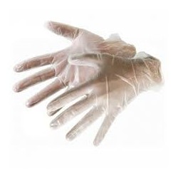 Gants d' examen en vinyl